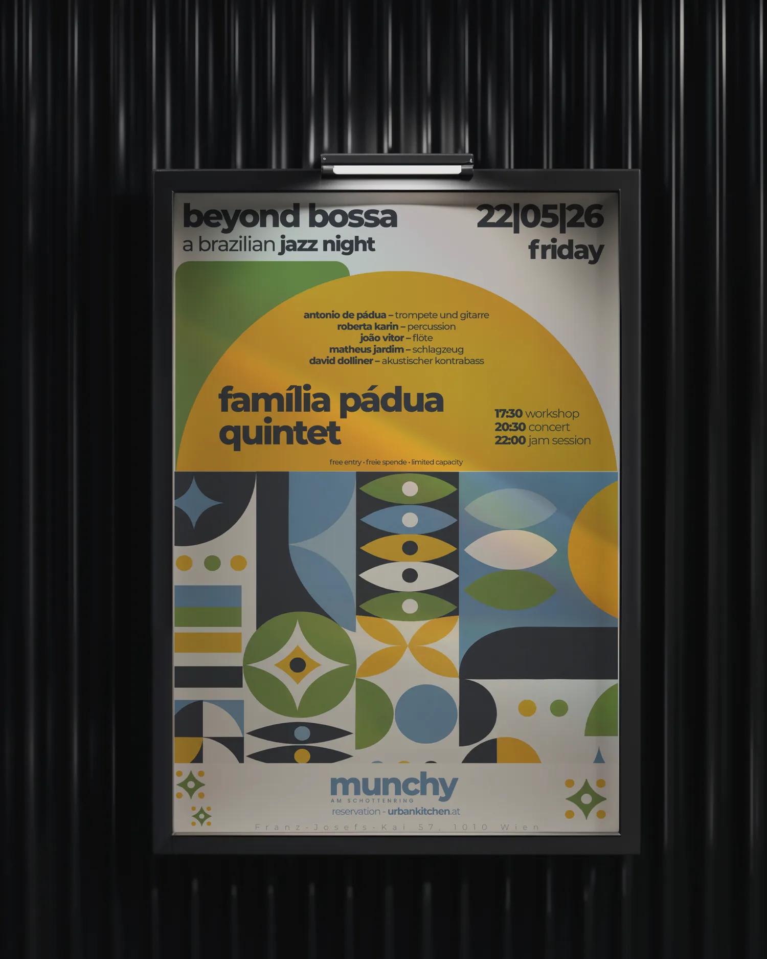 Beispiel Event-Plakat von Eura Media