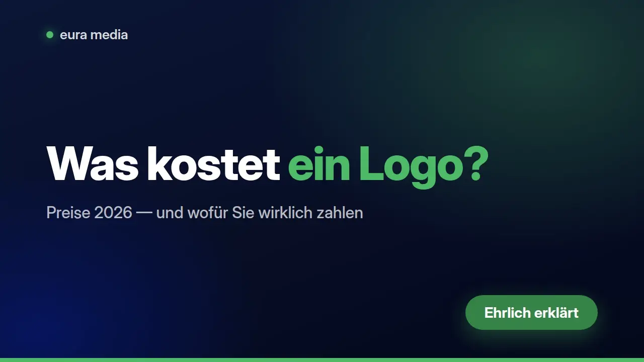 Was kostet ein Logo in Wien? Preise und Leistungen – Video von Eura Media
